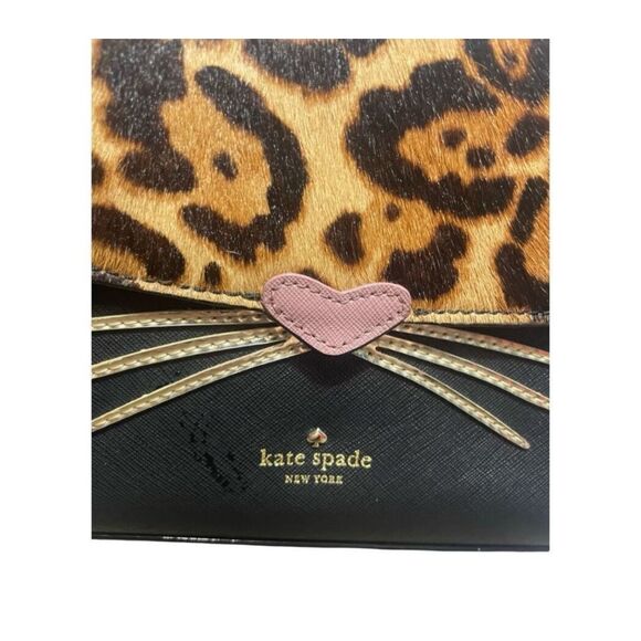 Kate Spade Run Wild Leopard Crossbody - Picture 8 of 14